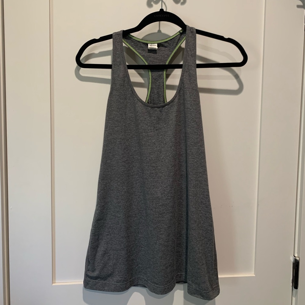Xersion Athletic Tank Top in Gray